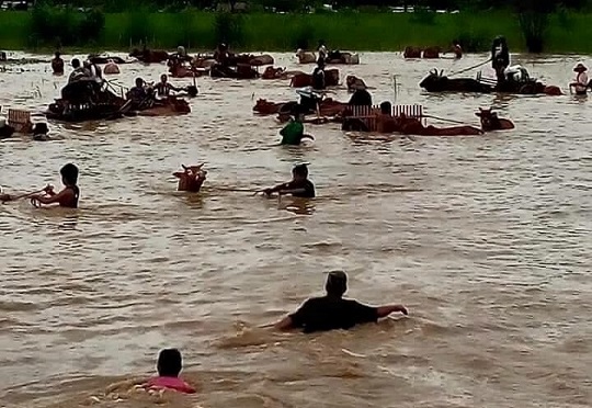 ミャンマー洪水