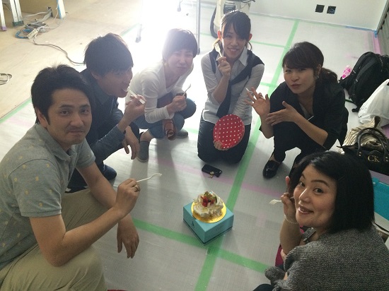 てんちかの工事中のお店でさわちゃんの誕生日