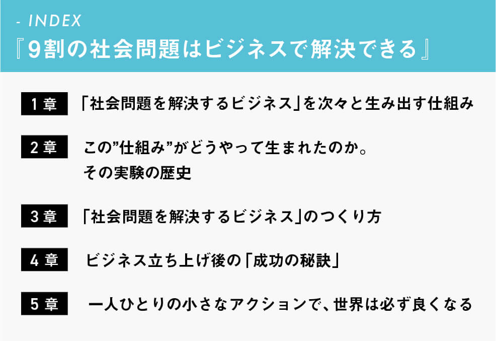 『9割の社会問題はビジネスで解決できる』